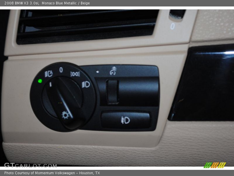 Monaco Blue Metallic / Beige 2008 BMW X3 3.0si