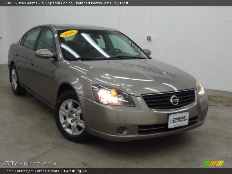Polished Pewter Metallic / Frost 2006 Nissan Altima 2.5 S Special Edition