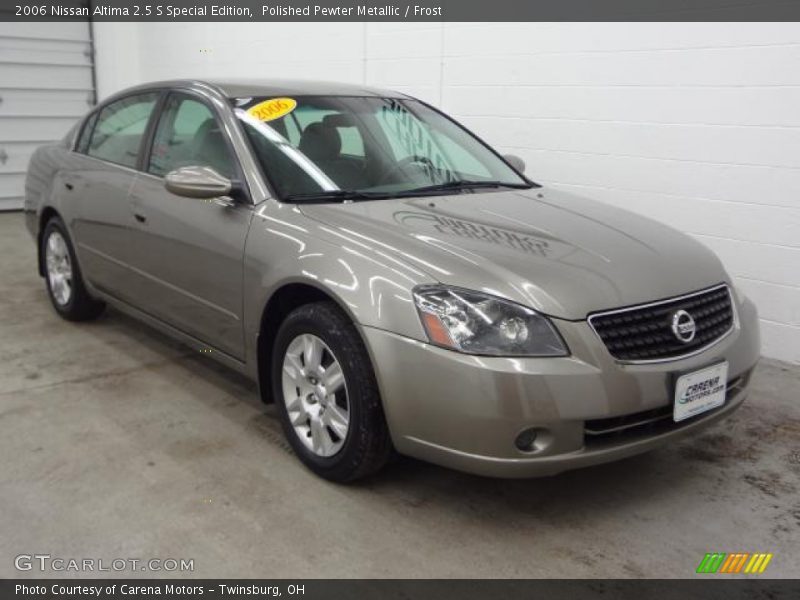 Polished Pewter Metallic / Frost 2006 Nissan Altima 2.5 S Special Edition