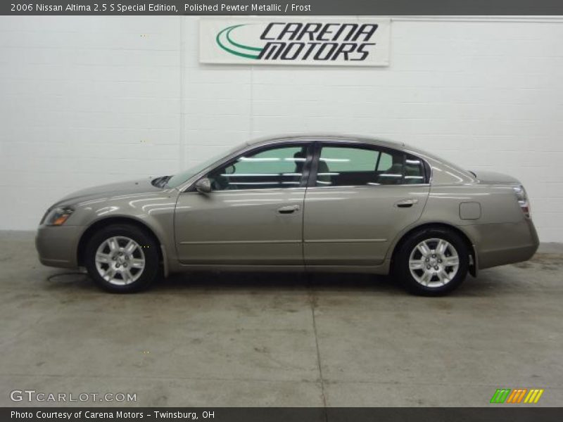 Polished Pewter Metallic / Frost 2006 Nissan Altima 2.5 S Special Edition