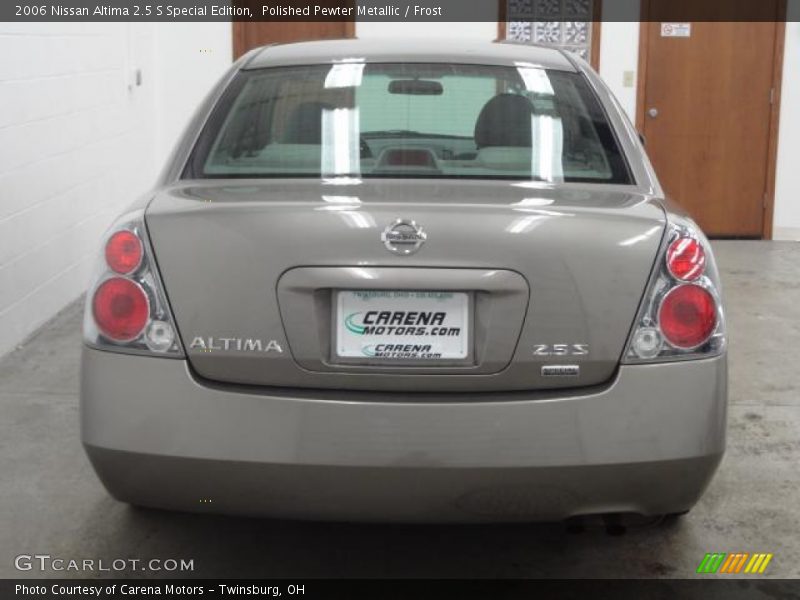 Polished Pewter Metallic / Frost 2006 Nissan Altima 2.5 S Special Edition