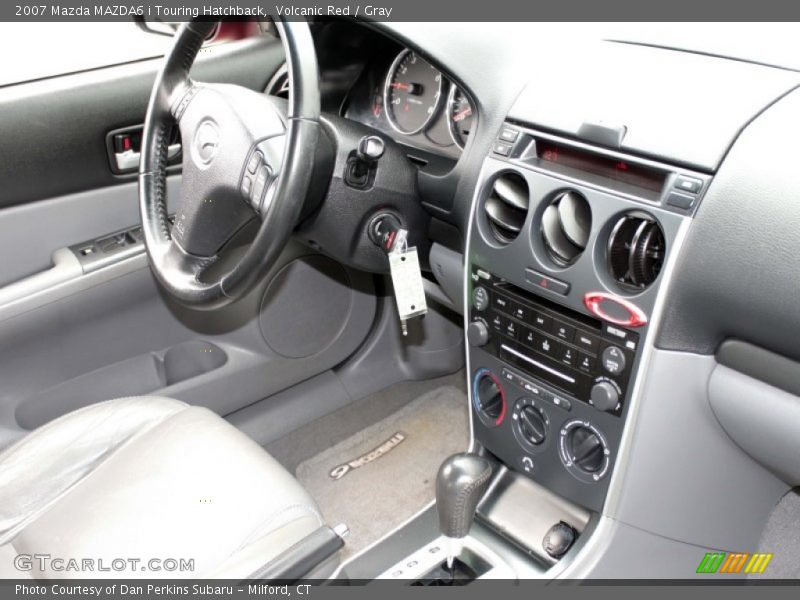 Volcanic Red / Gray 2007 Mazda MAZDA6 i Touring Hatchback