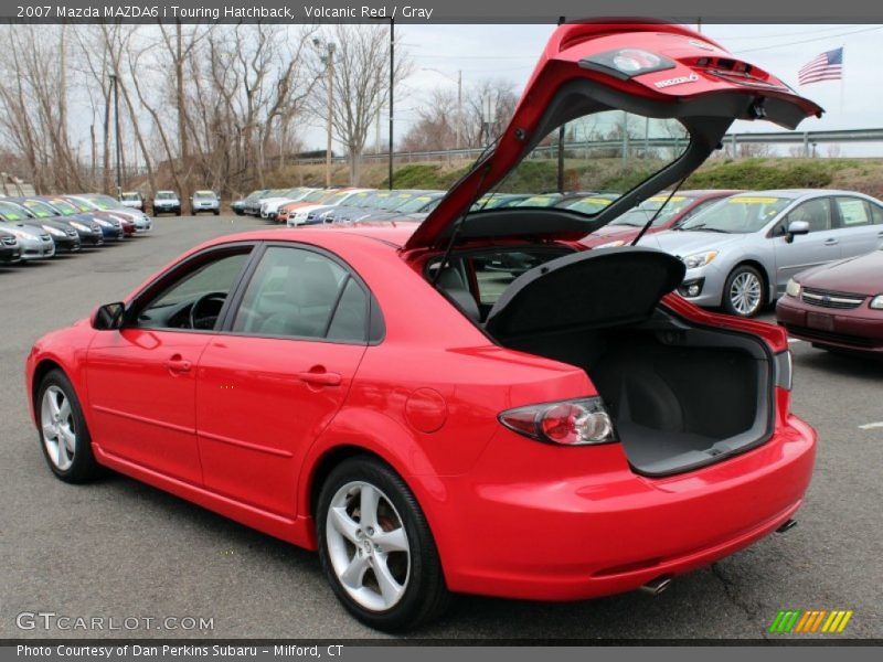 Volcanic Red / Gray 2007 Mazda MAZDA6 i Touring Hatchback