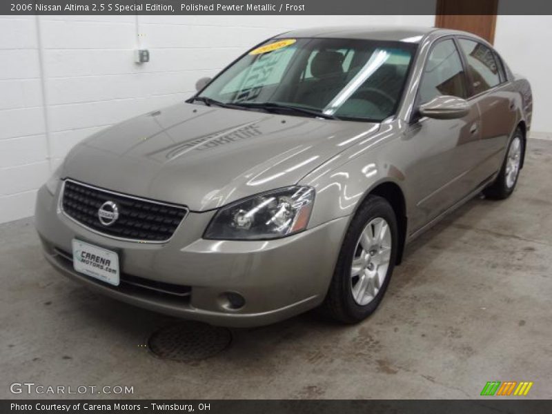 Polished Pewter Metallic / Frost 2006 Nissan Altima 2.5 S Special Edition