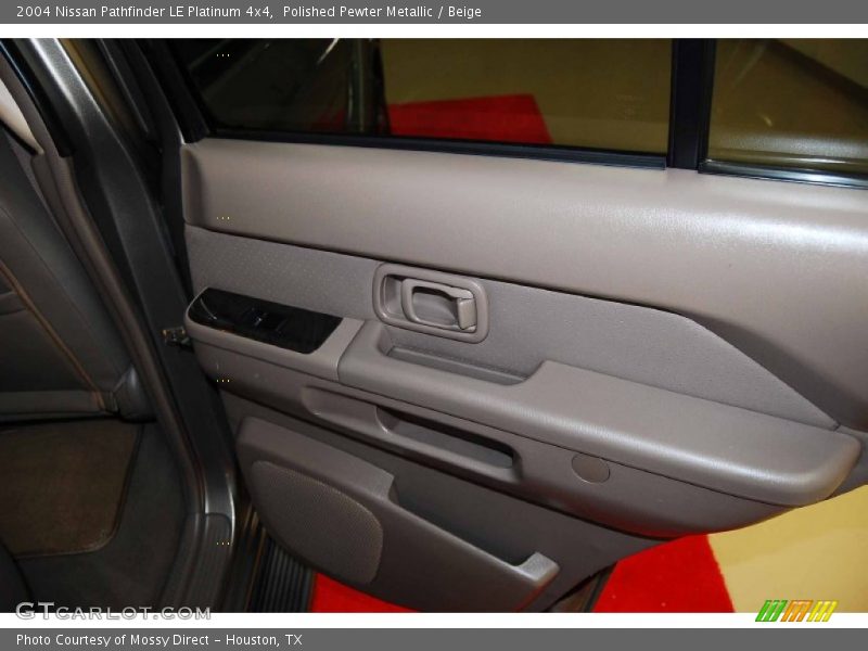 Polished Pewter Metallic / Beige 2004 Nissan Pathfinder LE Platinum 4x4