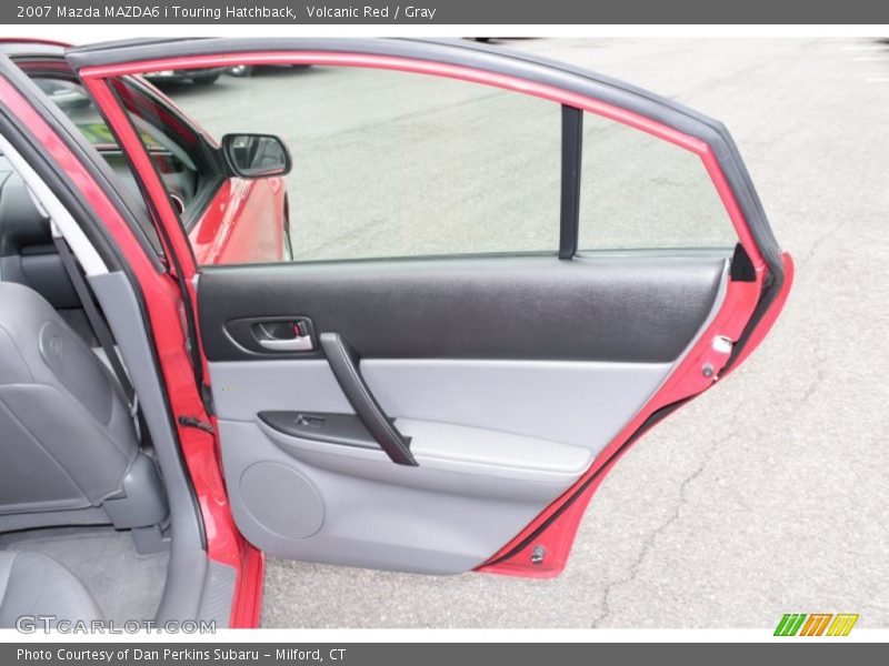 Volcanic Red / Gray 2007 Mazda MAZDA6 i Touring Hatchback