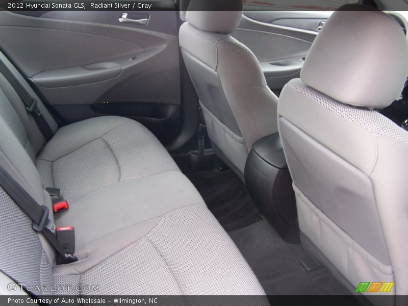 Radiant Silver / Gray 2012 Hyundai Sonata GLS