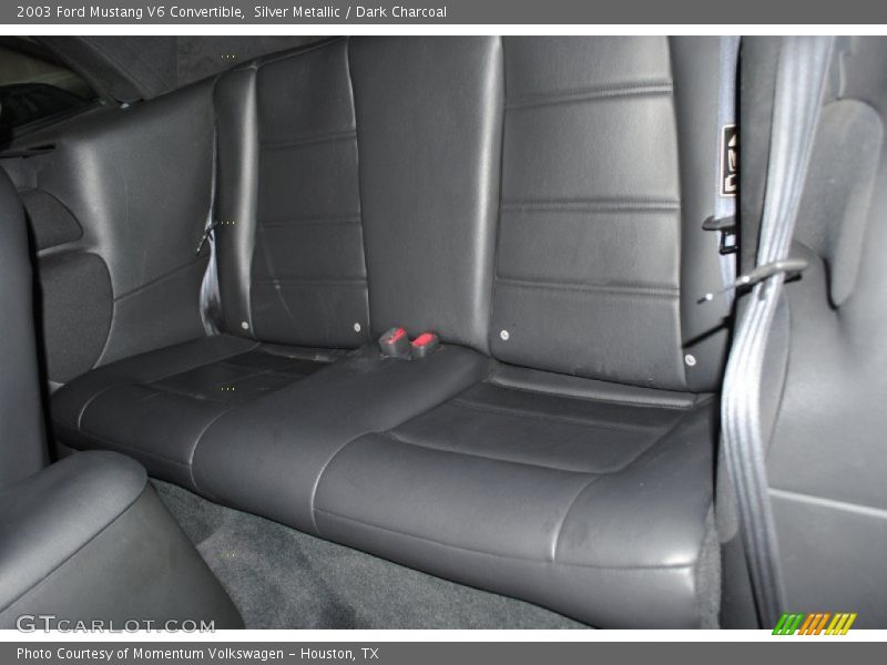 Silver Metallic / Dark Charcoal 2003 Ford Mustang V6 Convertible