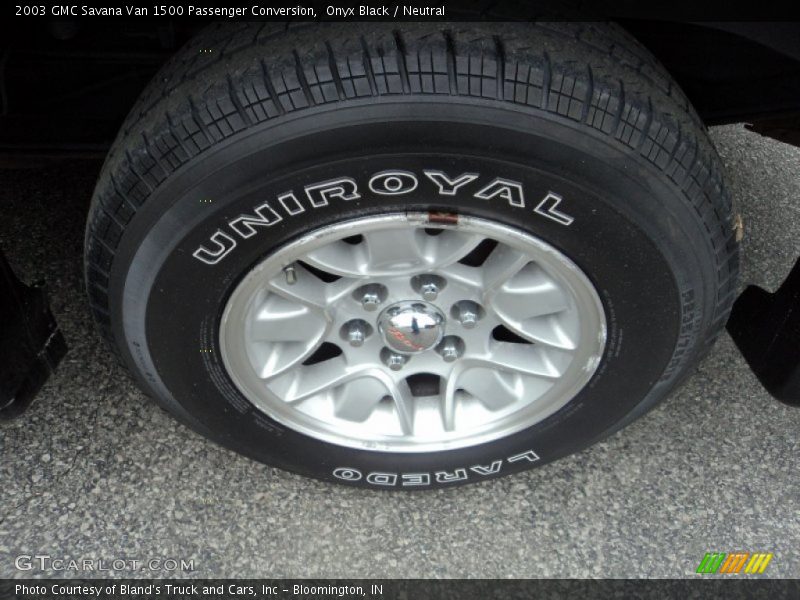 Onyx Black / Neutral 2003 GMC Savana Van 1500 Passenger Conversion