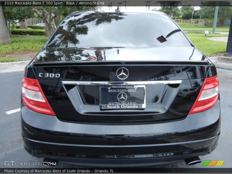 Black / Almond/Mocha 2010 Mercedes-Benz C 300 Sport