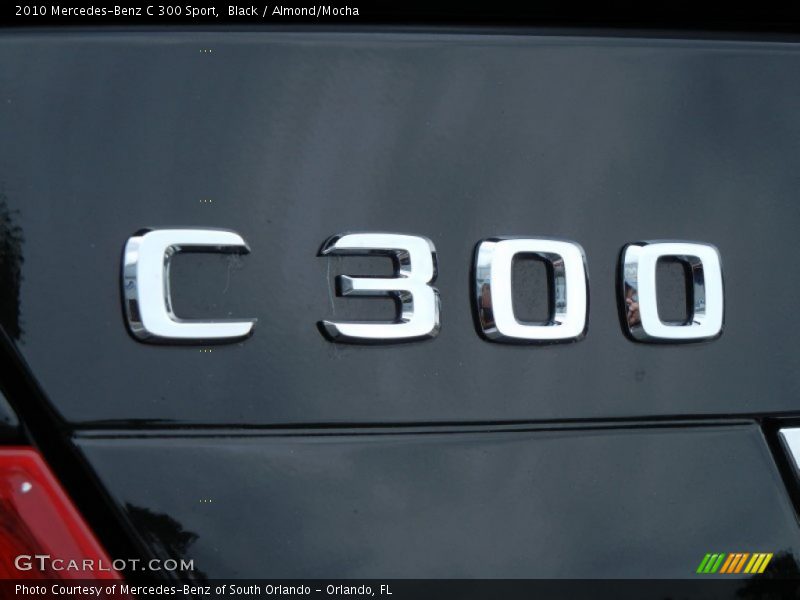 Black / Almond/Mocha 2010 Mercedes-Benz C 300 Sport