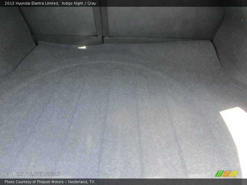 Indigo Night / Gray 2013 Hyundai Elantra Limited
