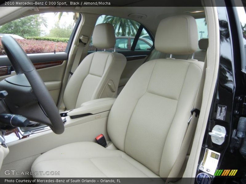 Black / Almond/Mocha 2010 Mercedes-Benz C 300 Sport