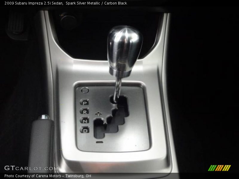 Spark Silver Metallic / Carbon Black 2009 Subaru Impreza 2.5i Sedan