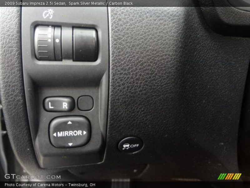 Spark Silver Metallic / Carbon Black 2009 Subaru Impreza 2.5i Sedan