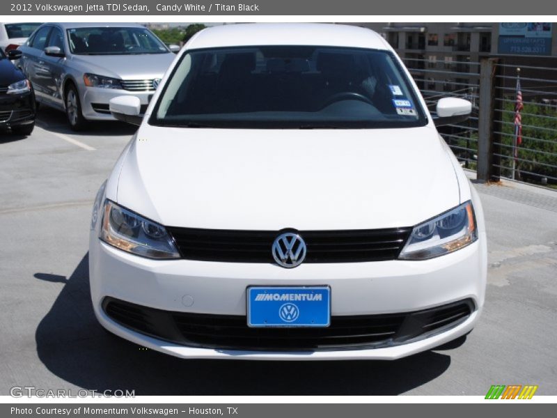 Candy White / Titan Black 2012 Volkswagen Jetta TDI Sedan