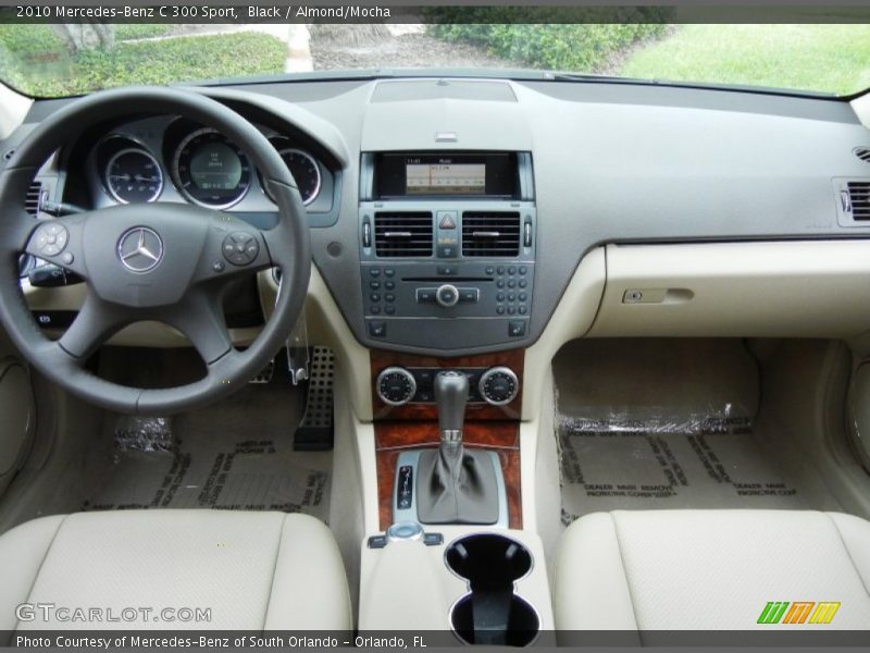 Black / Almond/Mocha 2010 Mercedes-Benz C 300 Sport