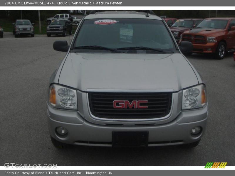 Liquid Silver Metallic / Medium Pewter 2004 GMC Envoy XL SLE 4x4