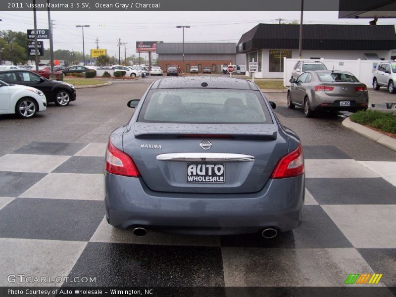 Ocean Gray / Charcoal 2011 Nissan Maxima 3.5 SV