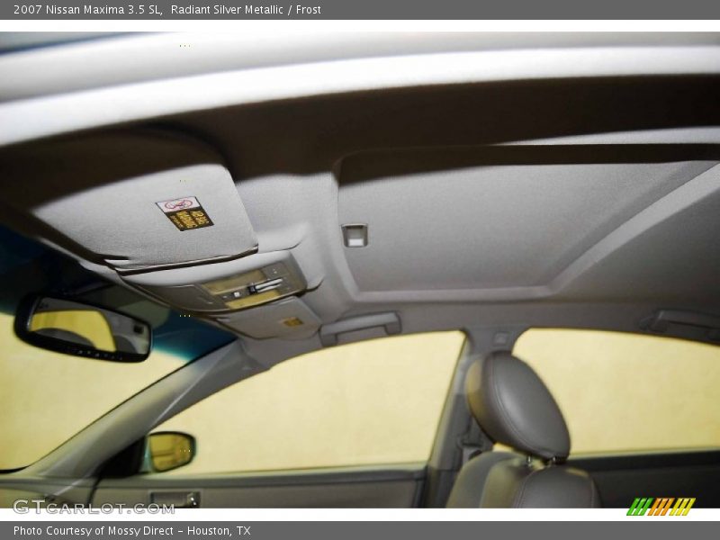 Radiant Silver Metallic / Frost 2007 Nissan Maxima 3.5 SL