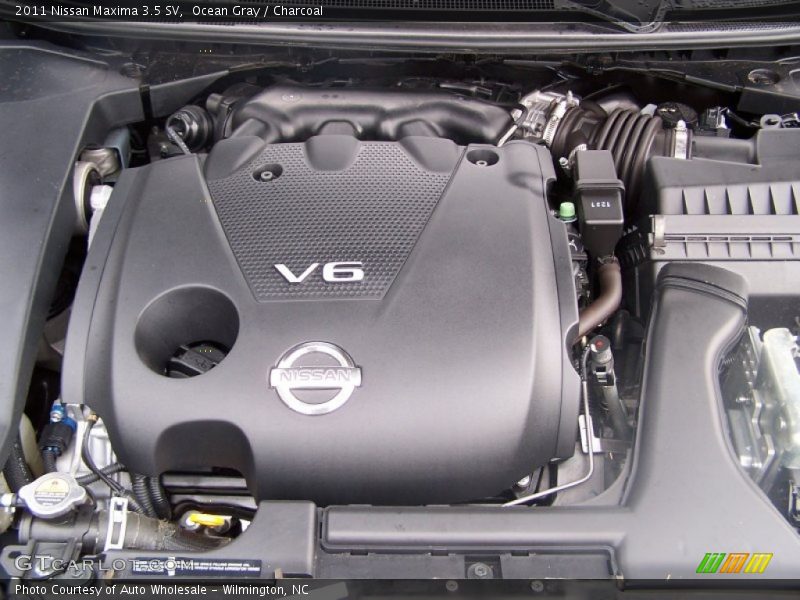 Ocean Gray / Charcoal 2011 Nissan Maxima 3.5 SV