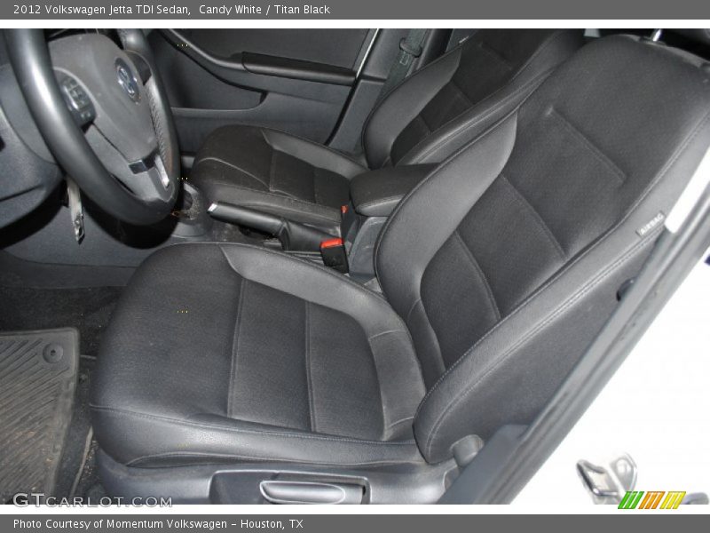 Candy White / Titan Black 2012 Volkswagen Jetta TDI Sedan
