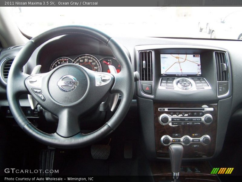 Ocean Gray / Charcoal 2011 Nissan Maxima 3.5 SV