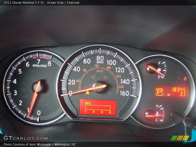 Ocean Gray / Charcoal 2011 Nissan Maxima 3.5 SV