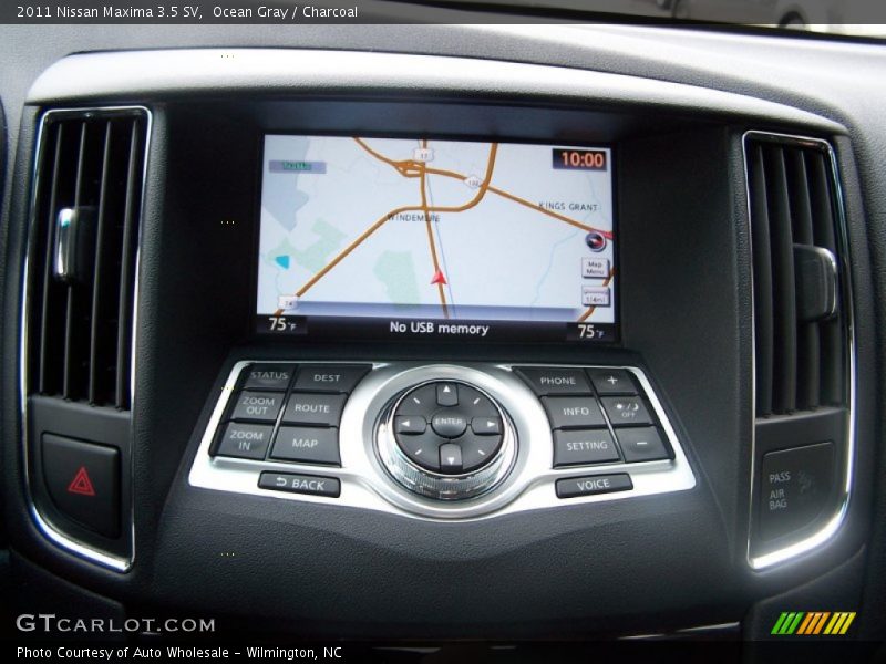 Ocean Gray / Charcoal 2011 Nissan Maxima 3.5 SV