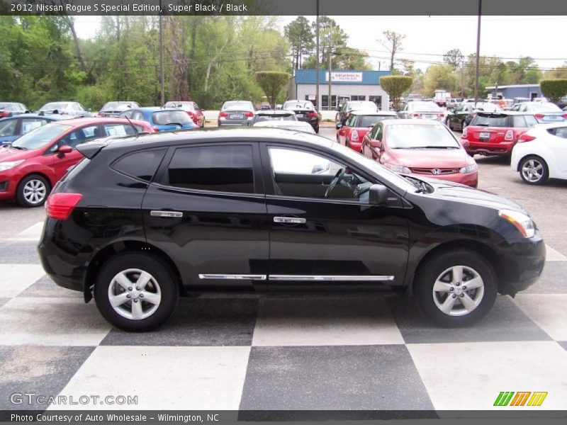 Super Black / Black 2012 Nissan Rogue S Special Edition