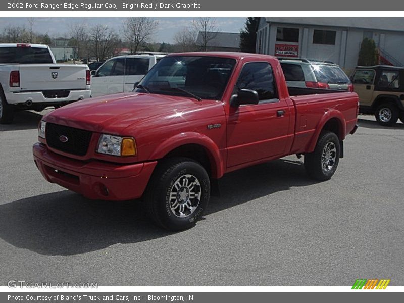 Bright Red / Dark Graphite 2002 Ford Ranger Edge Regular Cab