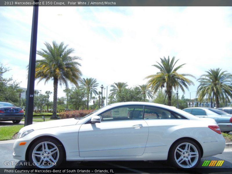 Polar White / Almond/Mocha 2013 Mercedes-Benz E 350 Coupe