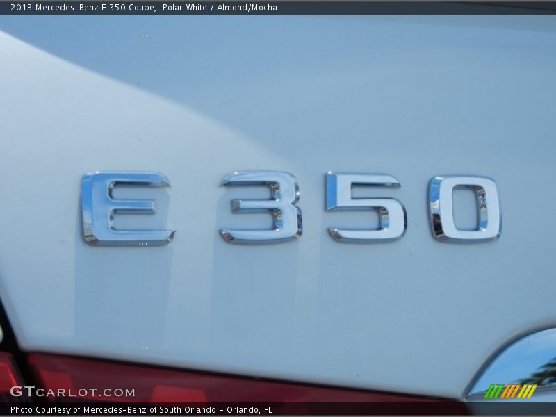 Polar White / Almond/Mocha 2013 Mercedes-Benz E 350 Coupe