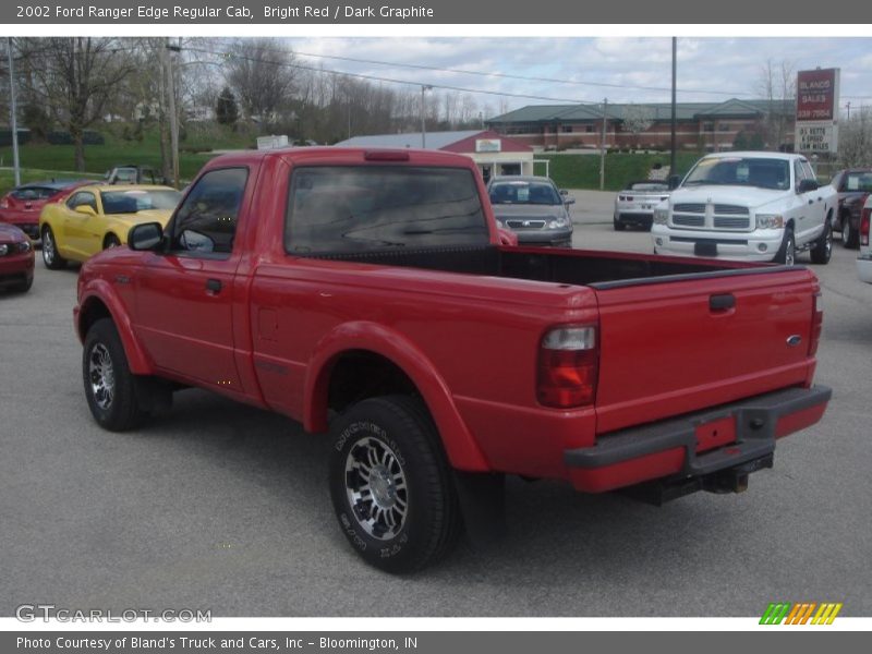 Bright Red / Dark Graphite 2002 Ford Ranger Edge Regular Cab