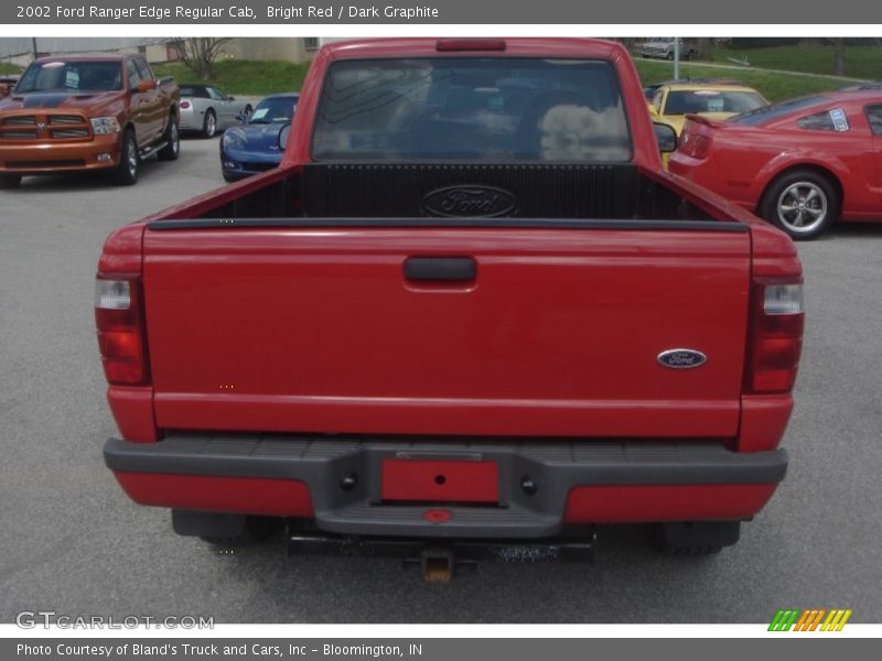 Bright Red / Dark Graphite 2002 Ford Ranger Edge Regular Cab