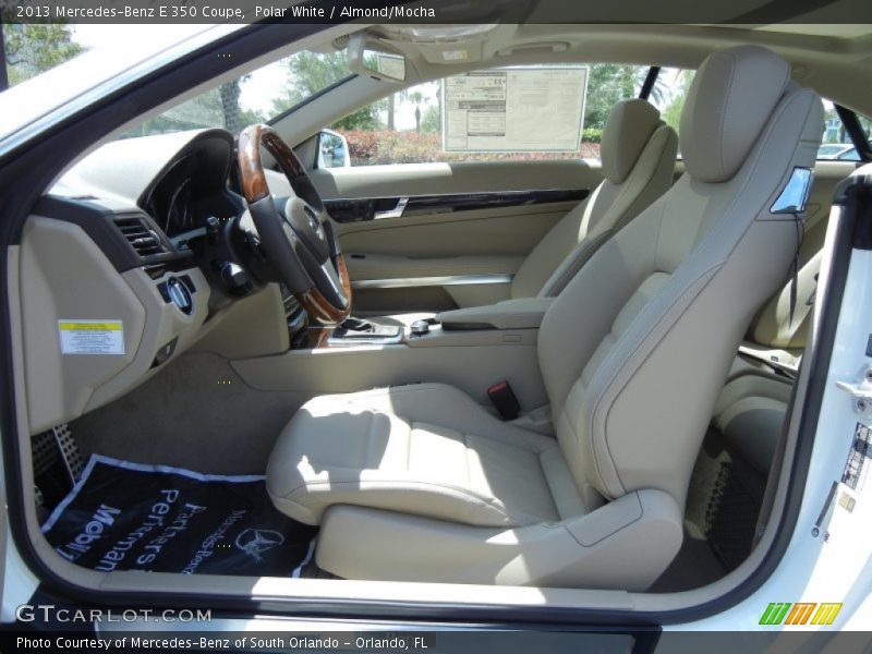 Polar White / Almond/Mocha 2013 Mercedes-Benz E 350 Coupe
