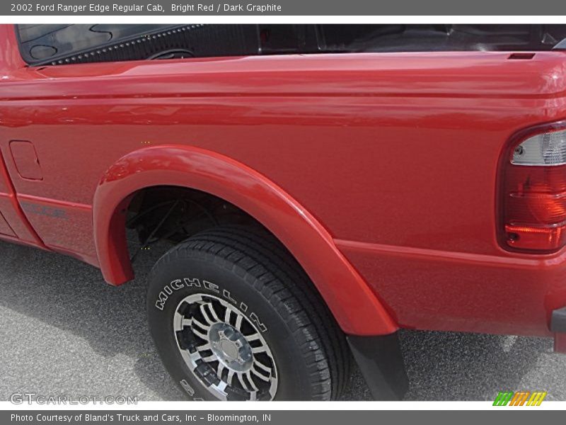 Bright Red / Dark Graphite 2002 Ford Ranger Edge Regular Cab