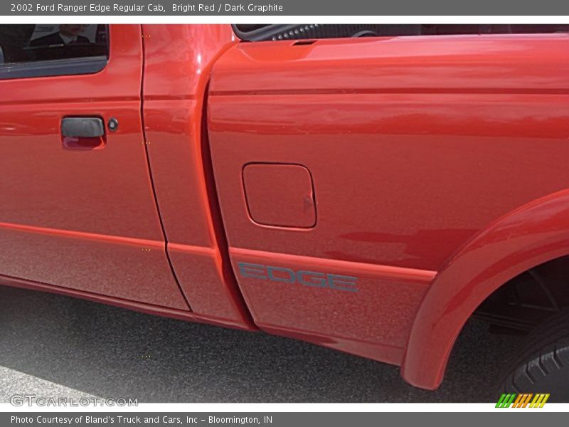 Bright Red / Dark Graphite 2002 Ford Ranger Edge Regular Cab