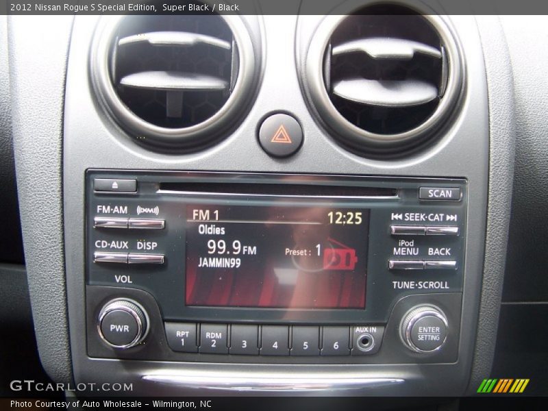 Super Black / Black 2012 Nissan Rogue S Special Edition