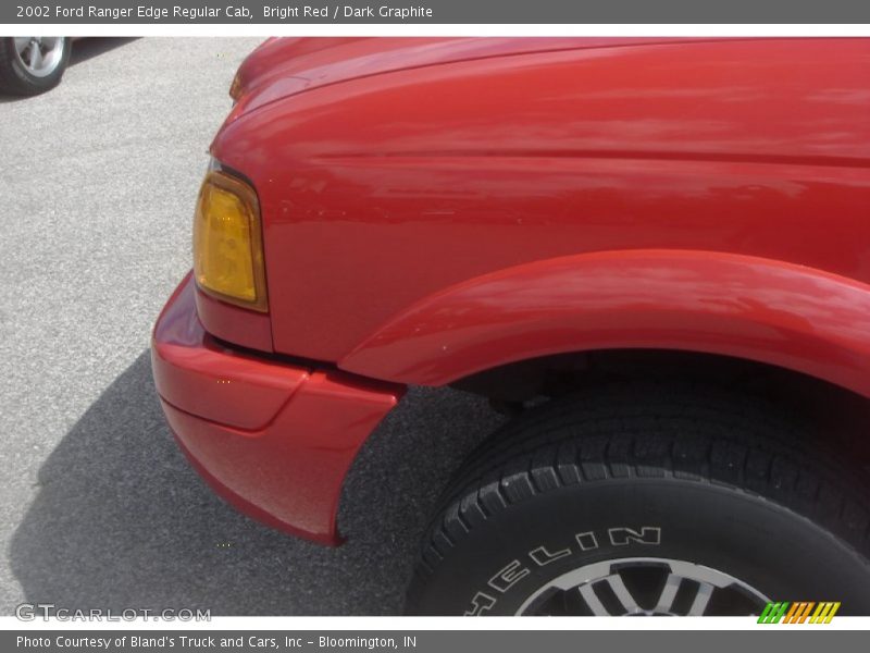 Bright Red / Dark Graphite 2002 Ford Ranger Edge Regular Cab
