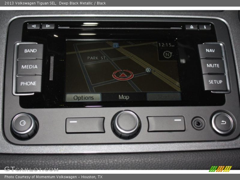 Deep Black Metallic / Black 2013 Volkswagen Tiguan SEL