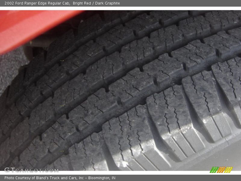 Bright Red / Dark Graphite 2002 Ford Ranger Edge Regular Cab