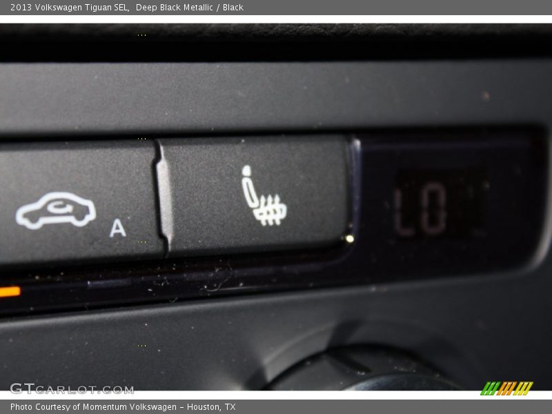 Deep Black Metallic / Black 2013 Volkswagen Tiguan SEL