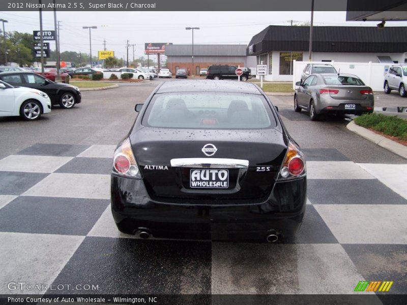 Super Black / Charcoal 2012 Nissan Altima 2.5 S