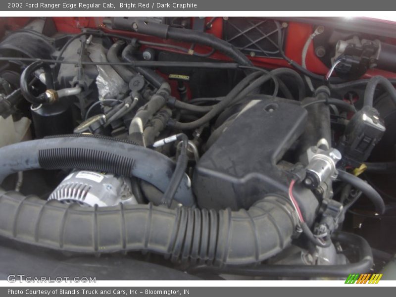 Bright Red / Dark Graphite 2002 Ford Ranger Edge Regular Cab