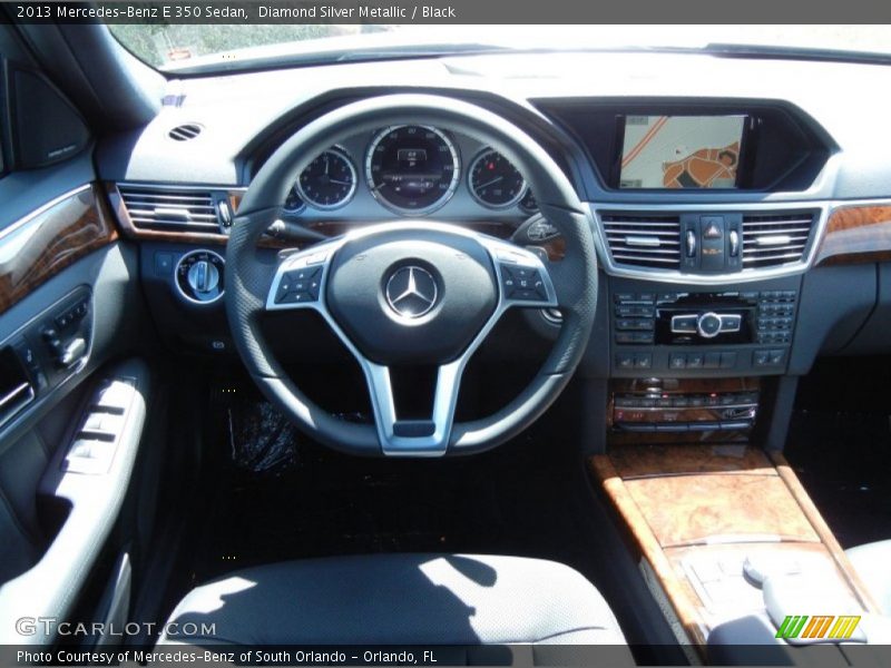 Dashboard of 2013 E 350 Sedan