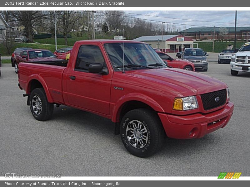 Bright Red / Dark Graphite 2002 Ford Ranger Edge Regular Cab