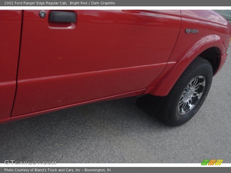 Bright Red / Dark Graphite 2002 Ford Ranger Edge Regular Cab