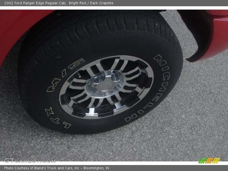 Bright Red / Dark Graphite 2002 Ford Ranger Edge Regular Cab
