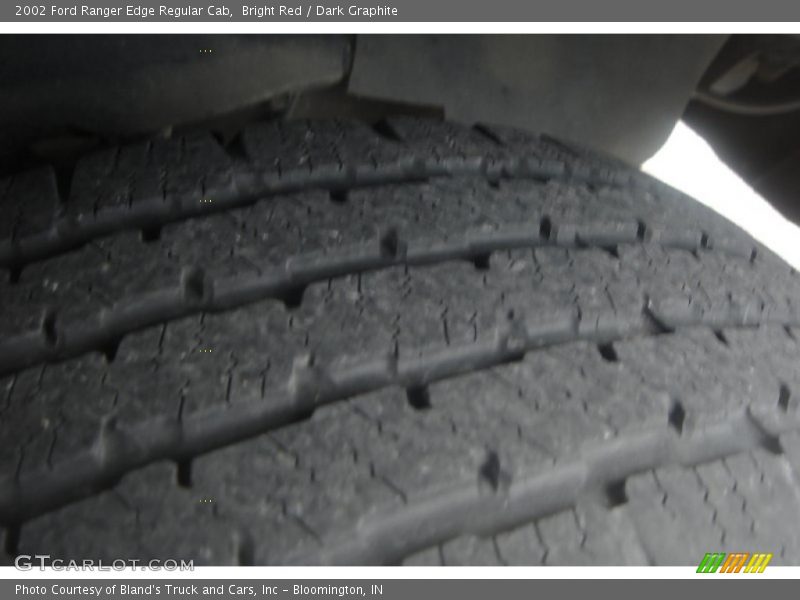 Bright Red / Dark Graphite 2002 Ford Ranger Edge Regular Cab